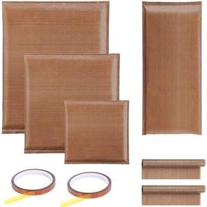 8 Pack Heat Press Pillow Mat Kits - 4 Size Teflon Heat Pressing Transfer Pillows